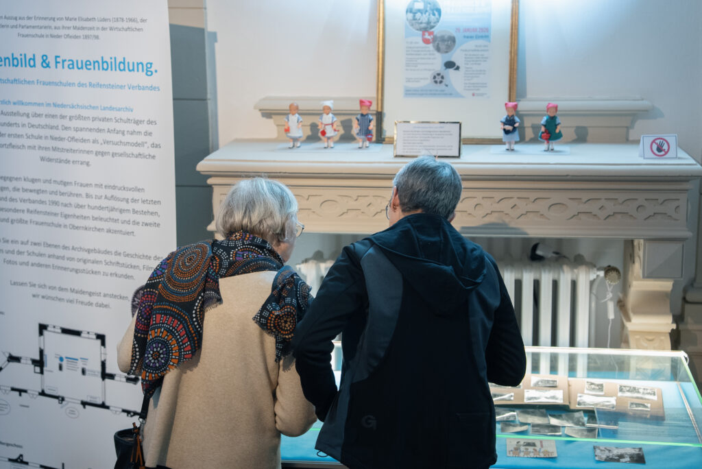 Ein letztes Mal konnten die Besucherinnen und Besucher am 29. Januar die Ida von Kortzfleisch Ausstellung in Bückeburg besuchen