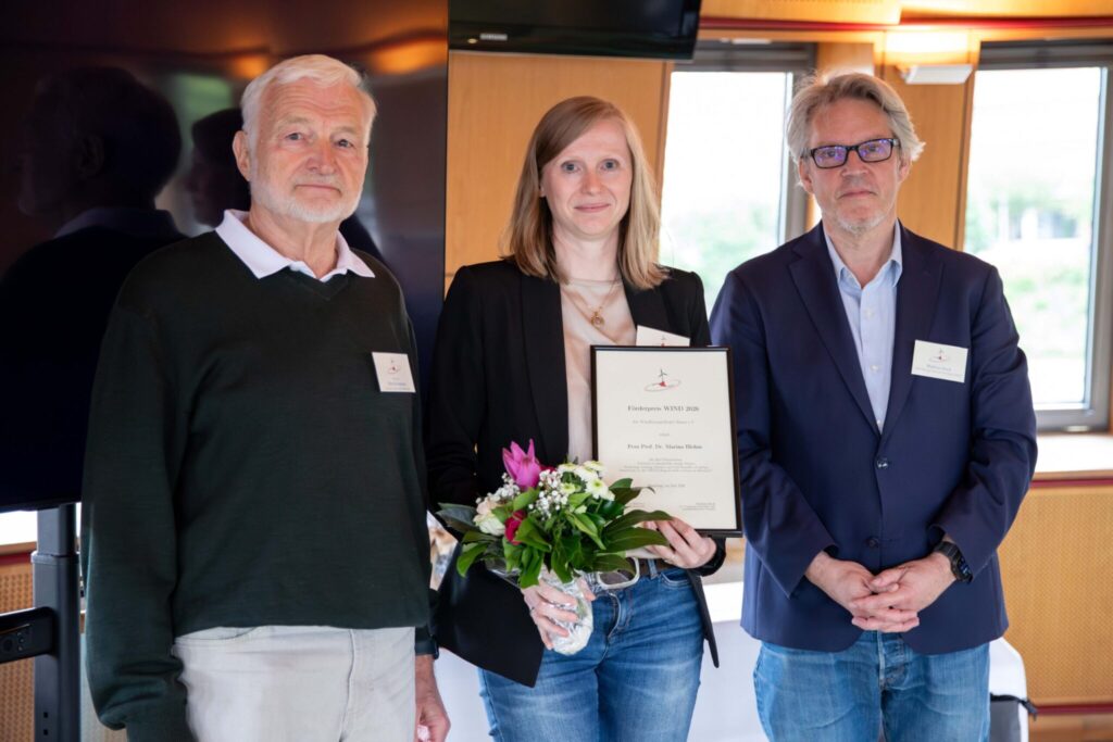 Auszeichnung für herausragende Energieforschung: Prof. Dr. Marina Blohm erhält Förderpreis WIND 2026