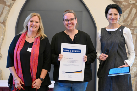 Hochschule Flensburg erstmals mit TOTAL E-QUALITY-Prädikat ausgezeichnet